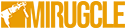 Logo de Mirugcle, entreprise de tapis sur mesure, avec symbole de tapis intégré au design épuré et audacieux