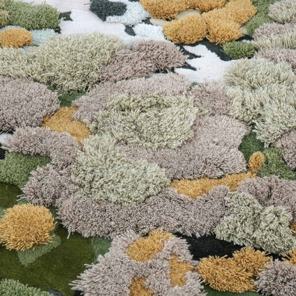 Tapis mousse vert alpin personnalisé – Image 3