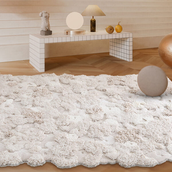 Tapis mousse blanc rectangulaire personnalisé – Image 4
